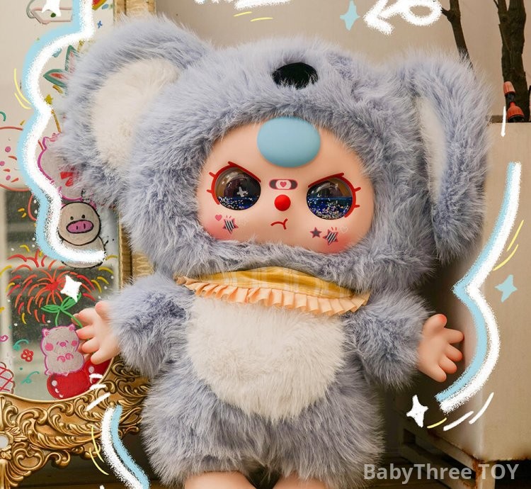 Babythree 1000% V2 Plush Toy Doll Blindbox - Baby Three Toy