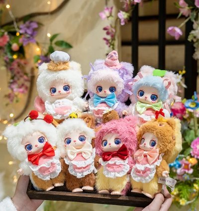 Lila v4 generation dessert maker Kitten Plush blind box