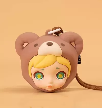 Laura animal headphone bag toy doll