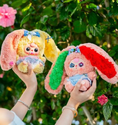 Baby Three lily rabbit town V4 Plush Toy Doll Blindbox