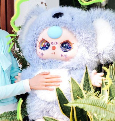 Babythree 1000% V2 Plush Toy Doll Blindbox