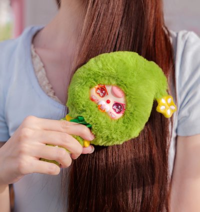 Baby Three Brush Your Hair Plush Toy Doll Blind Box