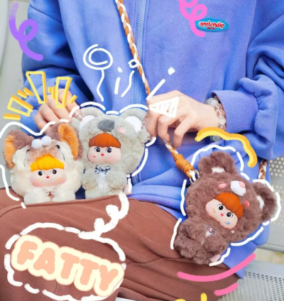 Fatty Big Eared Animal Plush Toy Doll Blindbox