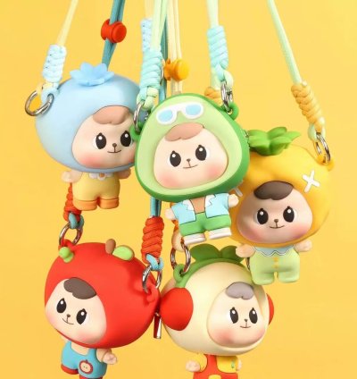 Bao-ao Fruit Silicone Bag toy doll Blindbox