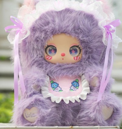 LIILA 600% V2 Tea Time With My Girl Plush Toy Doll Blind Box