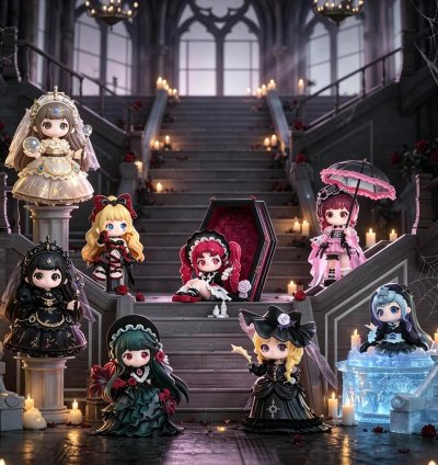 ZIYULI-Dark Night Cantos  Series Figures Blind Box Collection