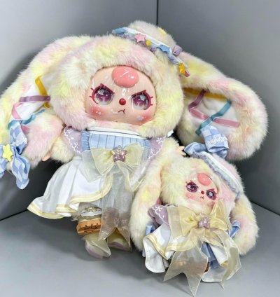 Baby Three - Passing By The World 400%+100% Mystery Boxes Collection Bag Pendant Bunny Plush Dolls Soft Collectibles
