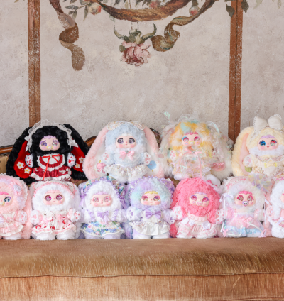 Jiimo -“Flower Isle Letters” Plush Toy Doll Blind Box  Collection