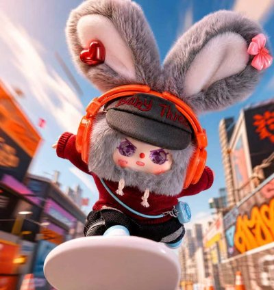 【 123 TOYS】baby three  - Go! Youth Plush Blind Box