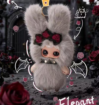 YUNA-Beneath The NightfallPlush Toy Doll  Blind Box Collection，Bunny Plush Dolls，Soft Furry Collectibles，Backpack or clothing decoration，Stuffed Animal