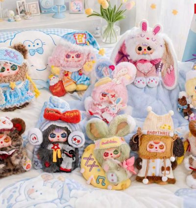 Baby Three Year Old Moon Sleeps 400% V2 Blind Box Decoration Entertainment Collectibles
