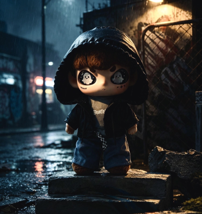 Nico- Sunset Block Plush Toy Doll