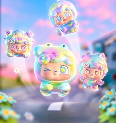 Q. Kid Super Q. Team Mini Series Blind Box Plush Doll Doll